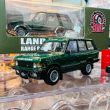 BM CREATIONS JUNIOR 1/64 Land Rover 1992 Range Rover Classic LSE -Green LHD 64B0183