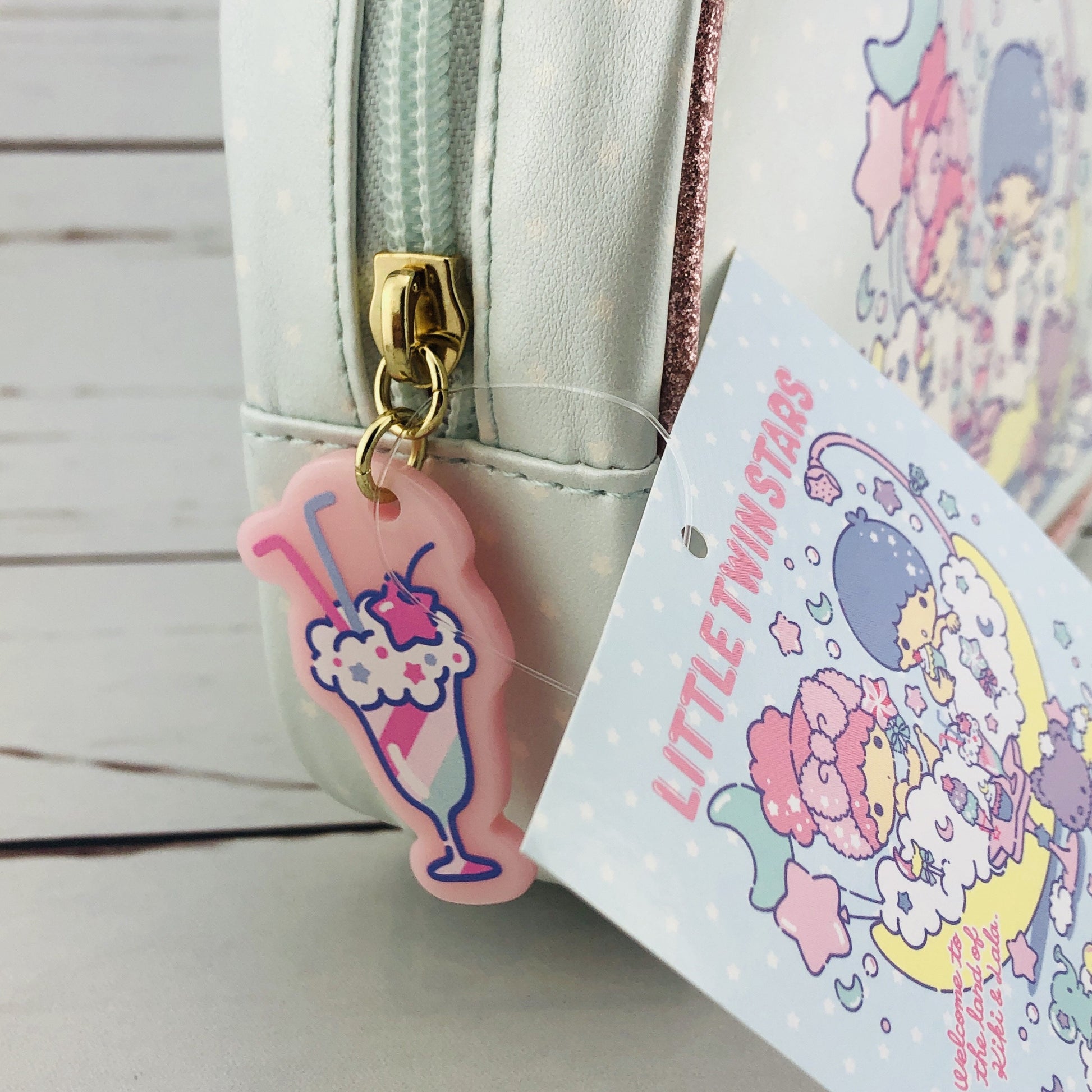 Little Twin Stars Zipper Pouch D3966