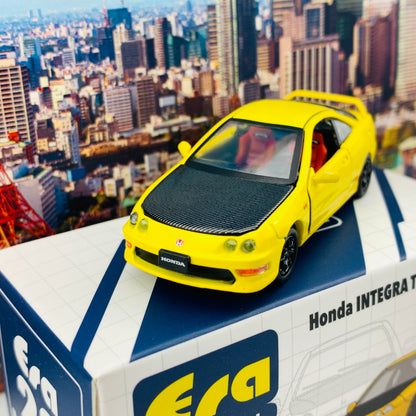 ERA CAR 28 1/64 Honda Integra Type-R DC2 Yellow HA20DC2RN28