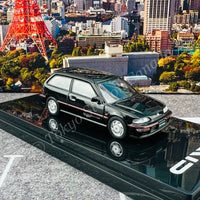 HOBBY JAPAN 1/64 Honda CIVIC (EF9) SiR Ⅱ Black HJ641031ABK