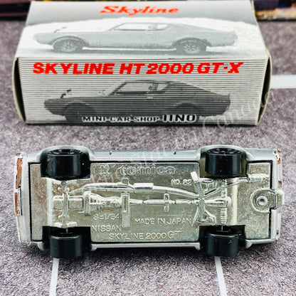 TOMICA x MINI CAR SHOP IINO 1972 Skyline HT 2000 GT-X MADE IN JAPAN