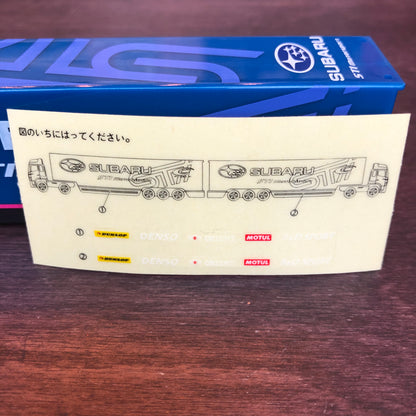 TOMICA x TOYSRUS Japan Subaru STI Motorsport Transporter