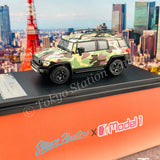 Stance Hunters x Model 1 1/64 Toyota FJ Crusier XJ10 Camouflage Green LHD C33196