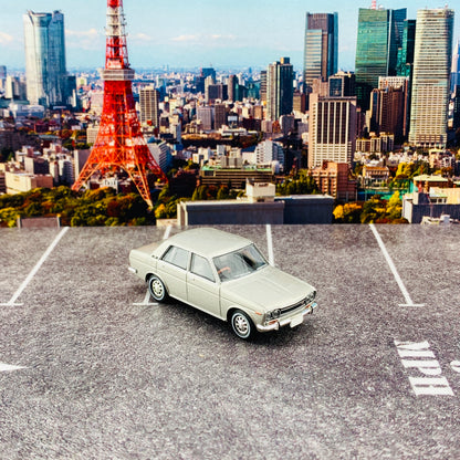 Tomica Limited Vintage Tomytec 1/64 Datsun Bluebird 1600 SSS Grey LV-168b (1969)