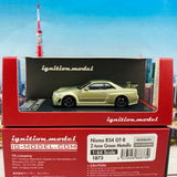 Ignition Model 1/64 Nismo R34 GT-R Z-tune Green Metallic (Millennium Jade) IG1873