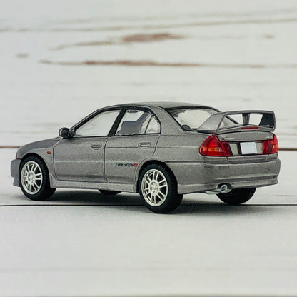 Tomica Limited Vintage Neo Mitsubishi Lancer Evolution IV GSR Silver (1996) LV-N186a