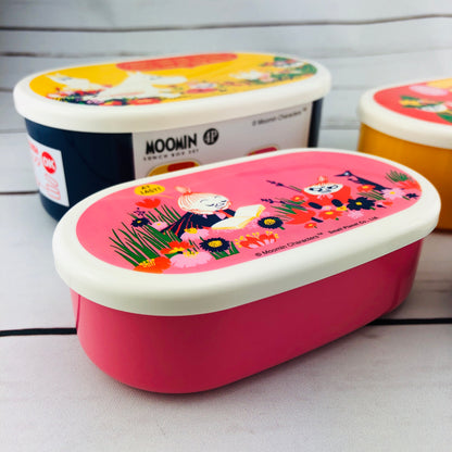 Moomin Lunch Box Set 4P by Small Planet Made in Japan MMLC3303