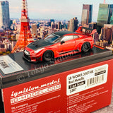 Ignition Model 1/64 LB-Silhouette WORKS GT Nissan 35GT-RR Red Metallic IG2387