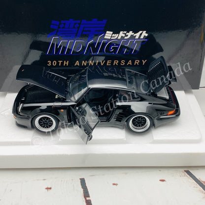 AUTOart 1/18 Porsche 911 (930) Turbo WANGAN MIDNIGHT "Blackbird" (30th Anniversary) 78157