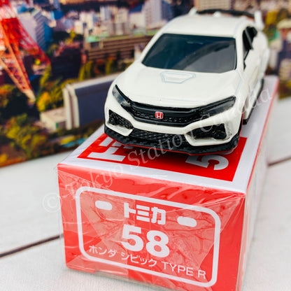 TOMICA 58 Honda CIVIC TYPE R FK8