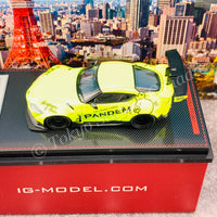 Ignition Model 1/64 PANDEM Supra (A90) Yellow Green IG2337