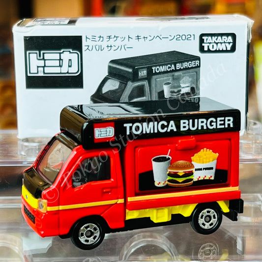 TOMICA TICKET CAMPAIGN 2021 Subaru Samba Burger Truck