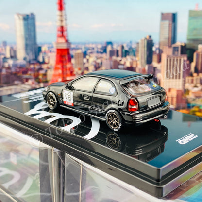 INNO64 1/64 HONDA CIVIC Type-R EK9 NO GOOD RACING IN64-EK9-JDM10