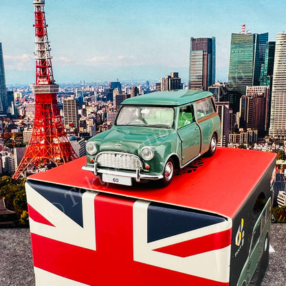 TINY 微影 1/50 AUSTIN Mini Countryman Woody (Green) ATC65202
