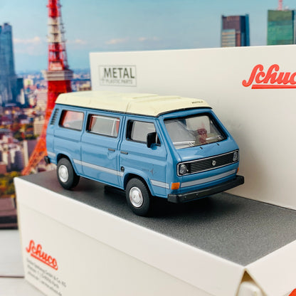 Schuco1/64 VW T3 Camper Blue 452022000