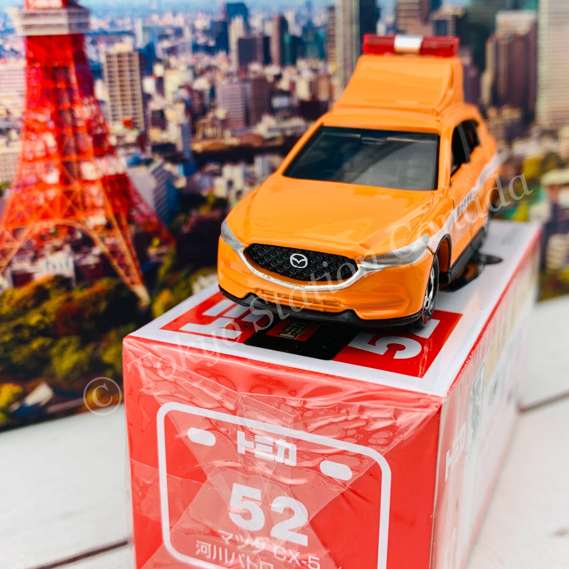 TOMICA 52 Mazda CX-5 River Patrol Car 4904810156888