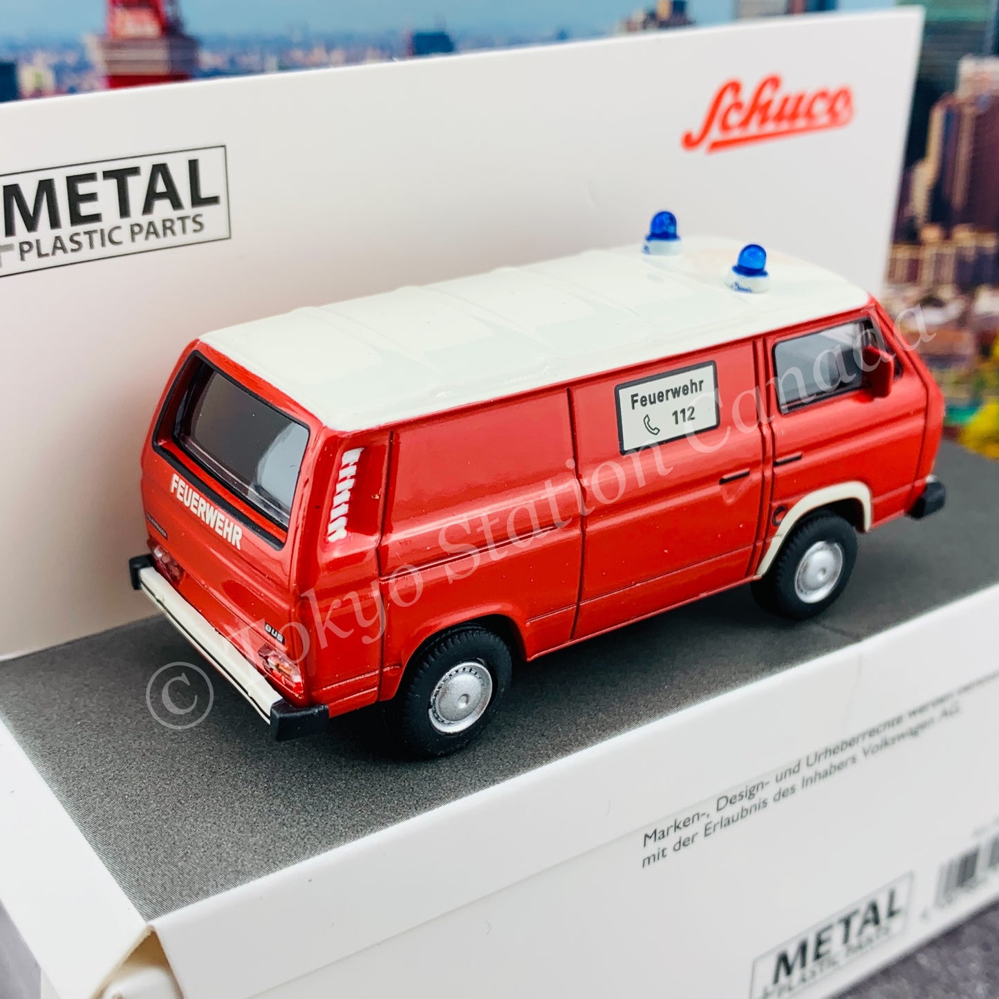 Schuco 1/64 Volkswagen T3 "Feuewehr" 4520279000