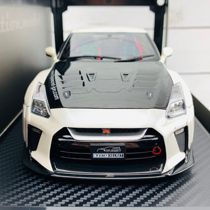 Ignition Model 1/18 TOP SECRET Nissan GTR R35 White Pearl IG1537