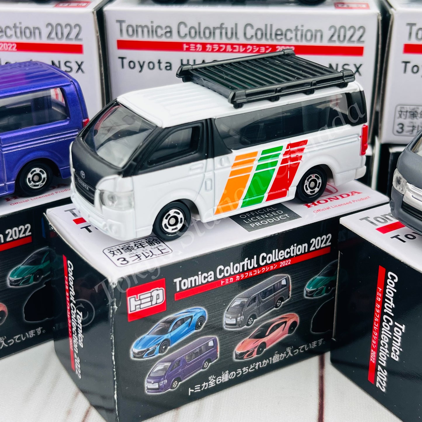 TOMICA 7-11 Japan Colorful Collection 2022 (Complete set of 6) 4904810205180