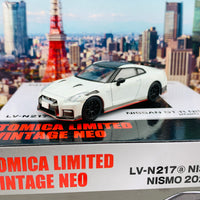 Tomytec Tomica Limited Vintage Neo 1/64 Nissan GTR NISMO 2020 White LV-N217a