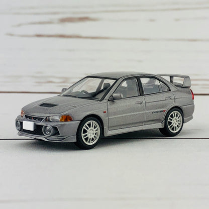 Tomica Limited Vintage Neo Mitsubishi Lancer Evolution IV GSR Silver (1996) LV-N186a