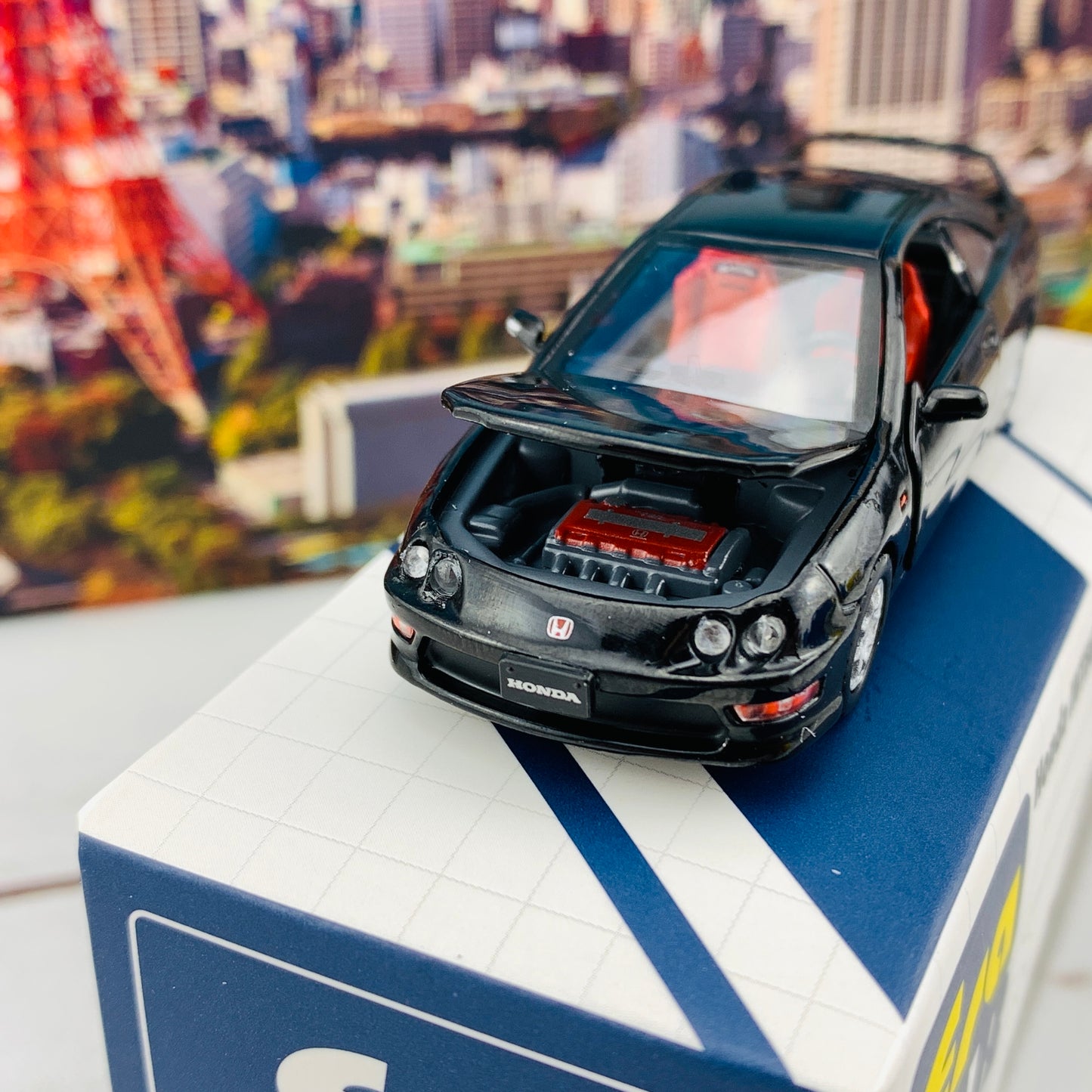ERA CAR 27 1/64 Honda Integra Type-R DC2 Light Black HA20DC2RN27