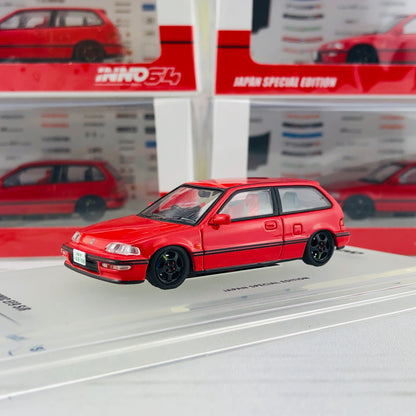 INNO64 HONDA CIVIC EF9 SiR Japan Special Edition IN64-EF9-REDJS
