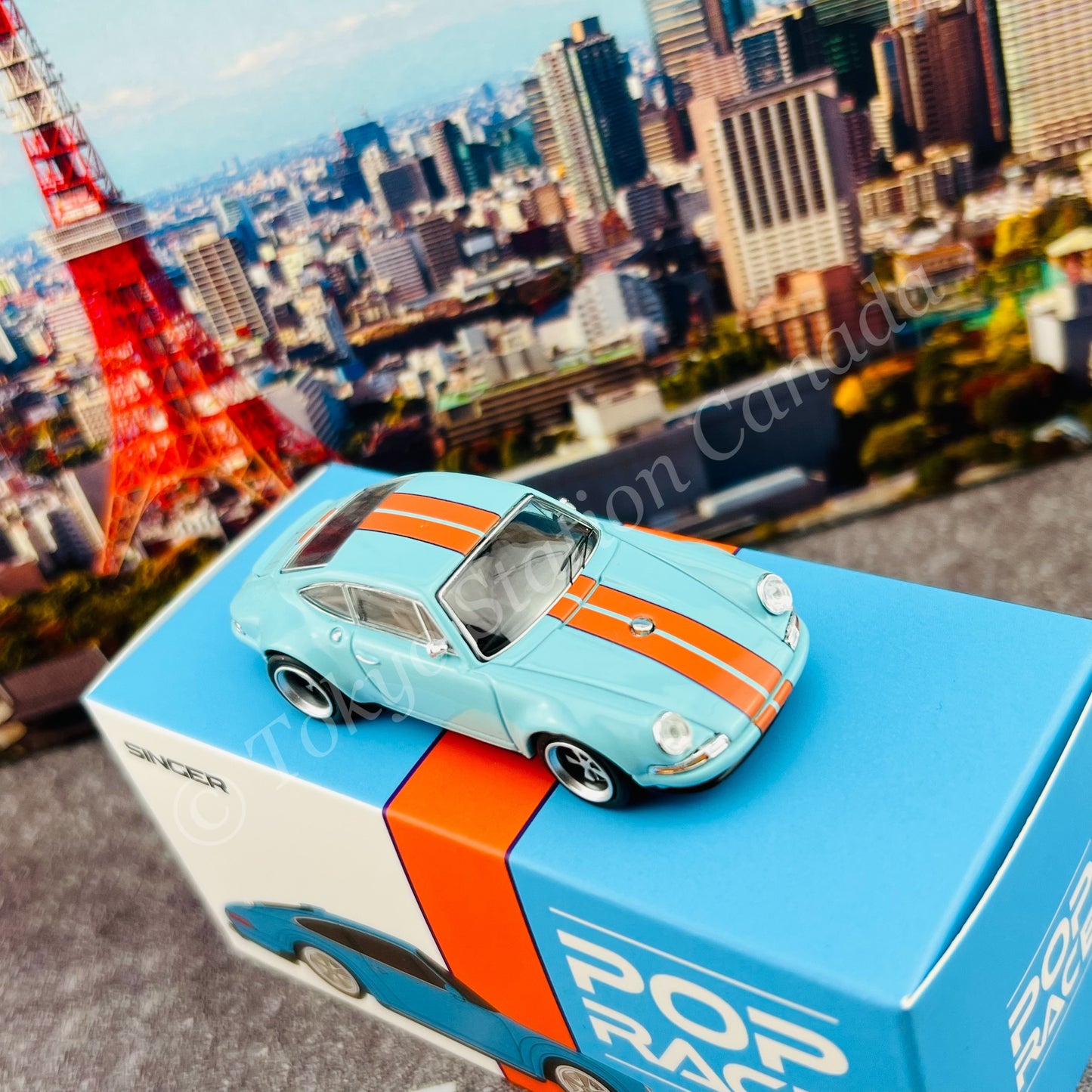 POPRACE 1/64 Singer 911 (964) GULF