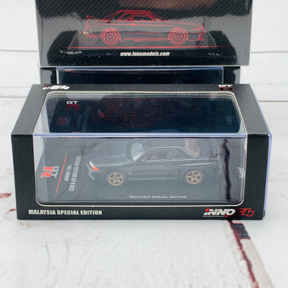 INNO64 1/64 Nissan Skyline GTR R32 Full Carbon Malaysia Special Edition IN64-R32-CBMS
