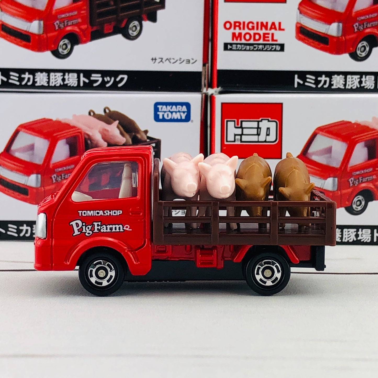 Tomica Shop Original Model Pig Farm Truck