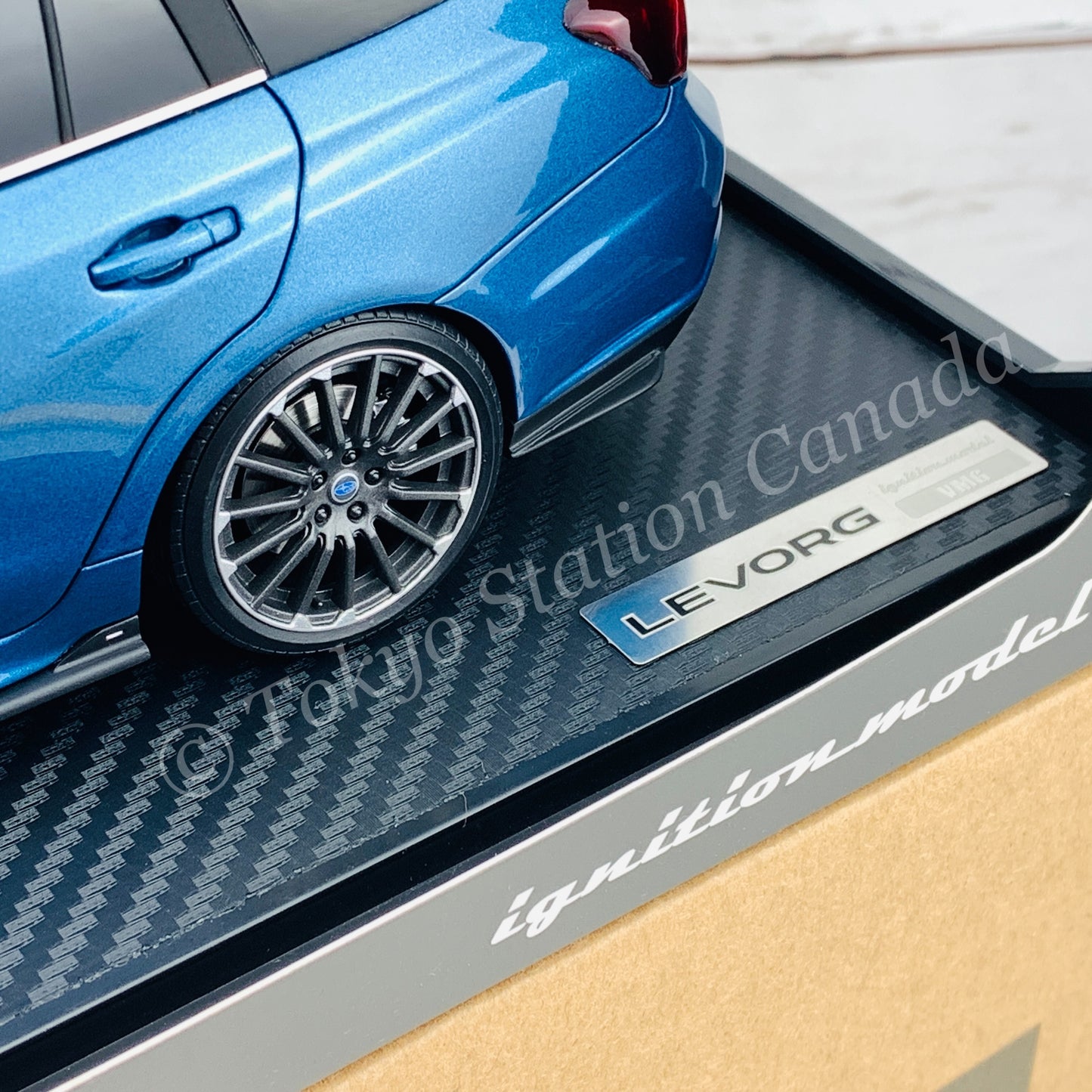 Ignition Model 1/18 Subaru Levorg (VMG) 2.0 STi Sport Storm Gray Metallic IG1662