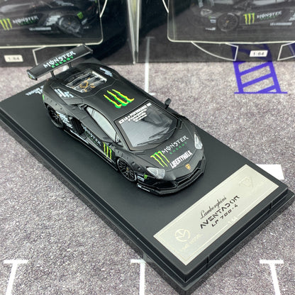 TIME MODEL 1/64 Lamborghini Aventador LP 700-4 MONSTER x LIBERTYWALK