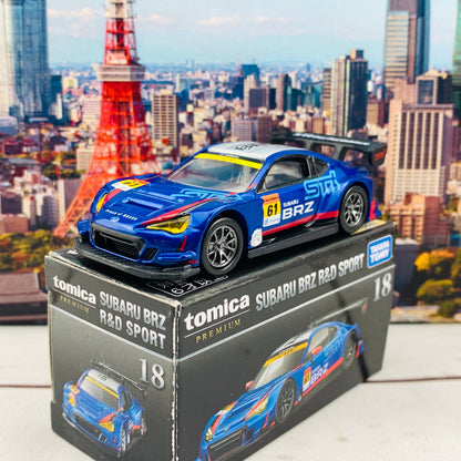 TOMICA PREMIUM 18 SUBARU BRZ R&D SPORT