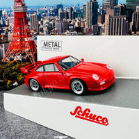 Schuco 1/64 Porsche 911 GT2 Red 452027100