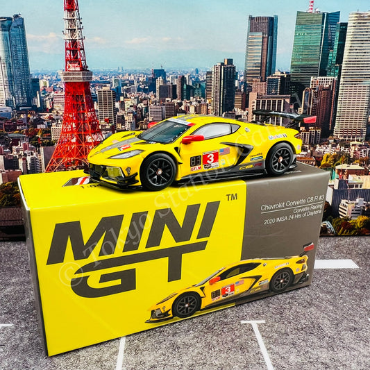 MINI GT 1/64 Chevrolet Corvette C8.R #3  2020 IMSA 24 Hrs of Daytona LHD MGT00253-L