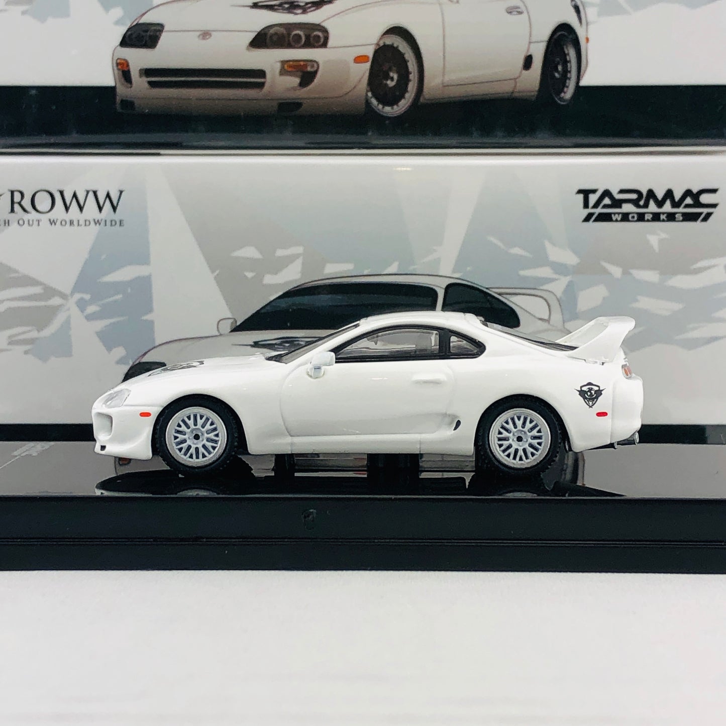 Tarmac Works 1/64 Toyota Supra ROWW Reach Out Worldwide T64-011-PAUL