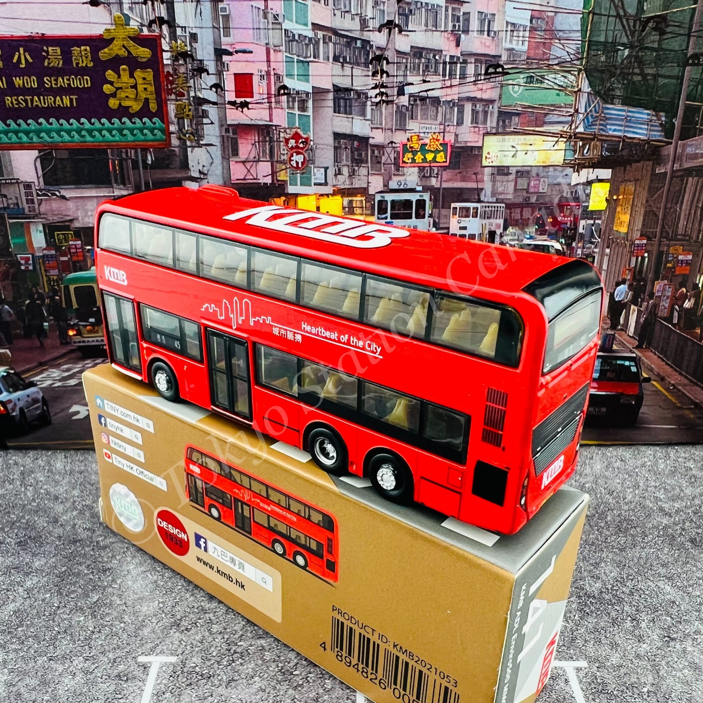 TINY 微影 141 KMB ADL Enviro500 MMC 11.3m (LAI YIU 45  麗瑤) KMB2021053
