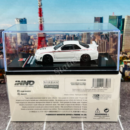 INNO64 1/64 NISSAN SKYLINE GT-R (R34) NISMO SPORTS RESETTING IN64-R34RT-NSR