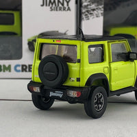 BM CREATIONS 1/64 Suzuki Jimny Sierra (JB74) RHD - Kinetic Yellow/Bluish Black Pearl 3 Top 64B0003