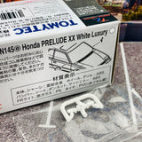 Tomytec Tomica Limited Vintage Neo 1/64 Honda Prelude XX White Luxury 1986 LV-N145e