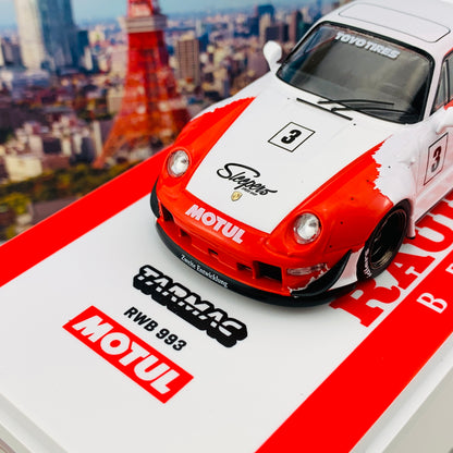 Tarmac Works 1/43 Hobby Collection RWB 993 Motul T43-014-MO