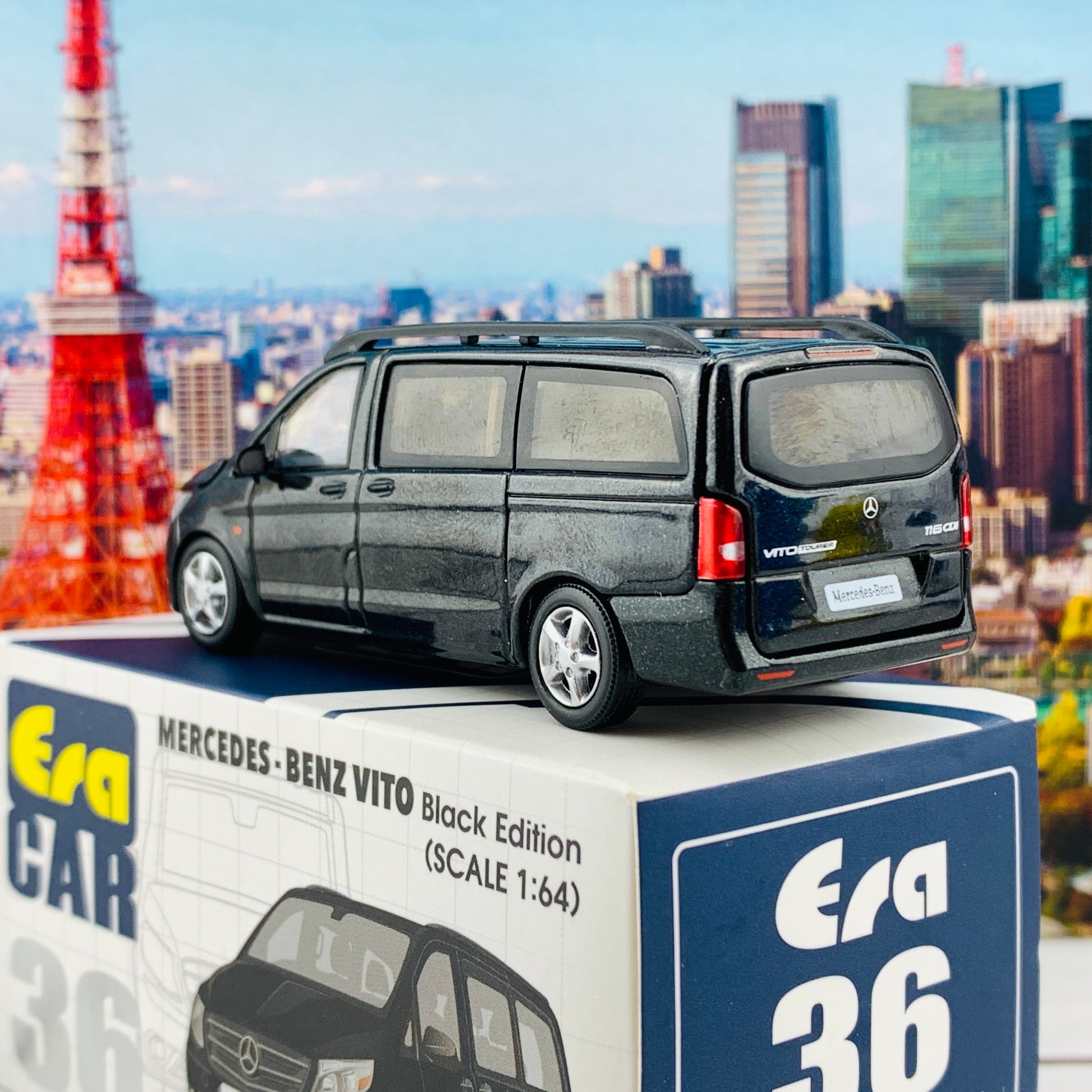 ERA CAR 36 1/64 Mercedes-Benz Vito - Black Edition MB20VITRN36