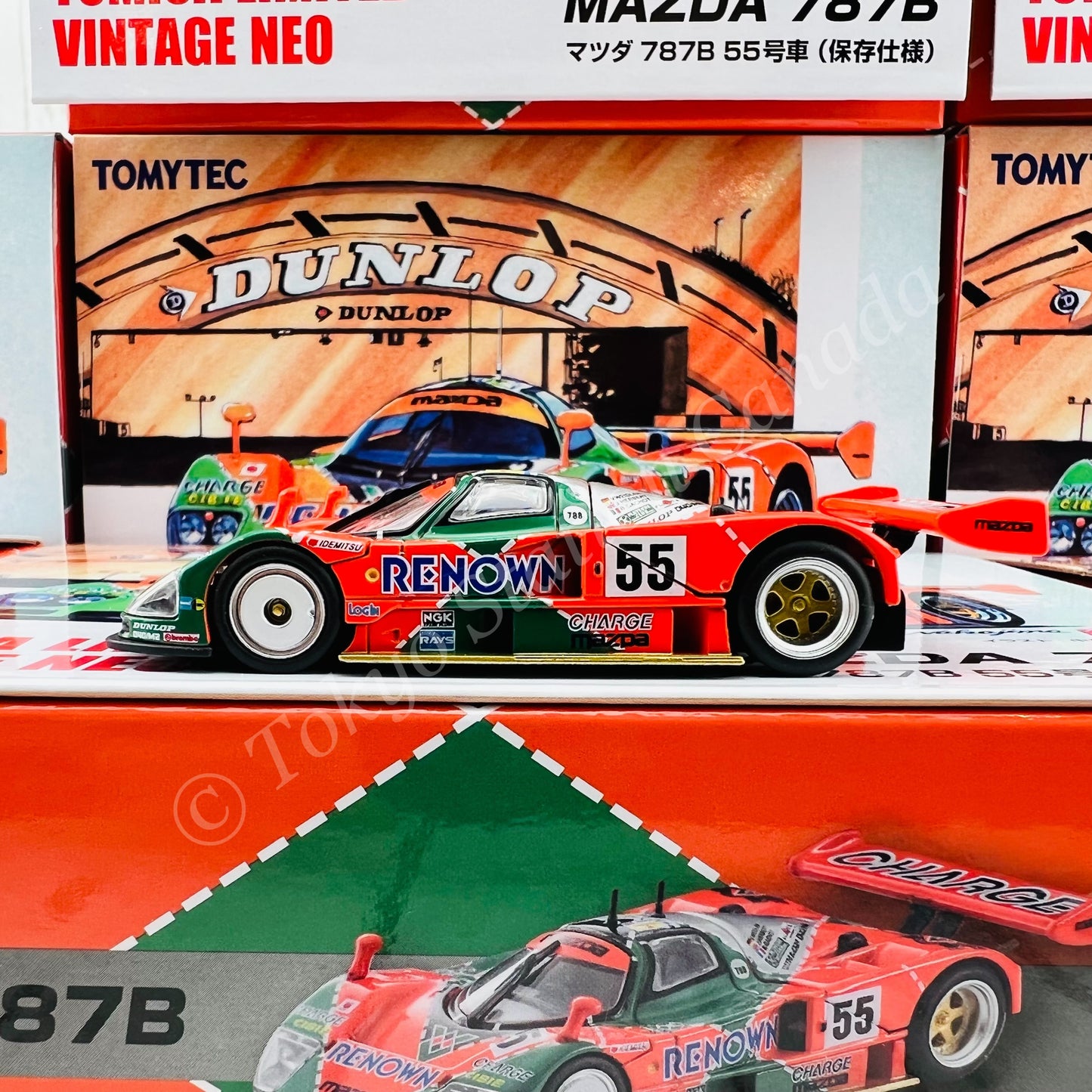 TOMYTEC Tomica Limited Vintage NEO 1/64LV-NEO Mazda 787B No. 55