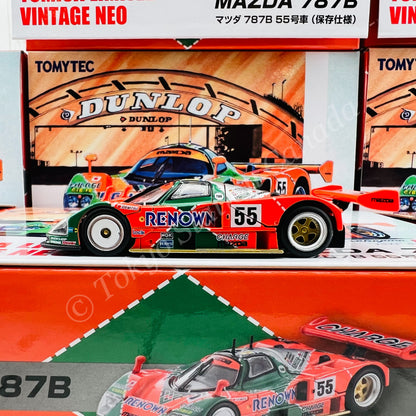 TOMYTEC Tomica Limited Vintage NEO 1/64LV-NEO Mazda 787B No. 55 "preservation specification"