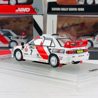 INNO64 Mitsubishi Lancer Evolution III #7 Safari Rally Kenya 1996 IN64-EVO3-96SA7