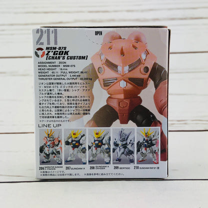 FUSION WORKS Gundam Converge #15 - 211 Z'Gok (Char's Custom) MSM-07S