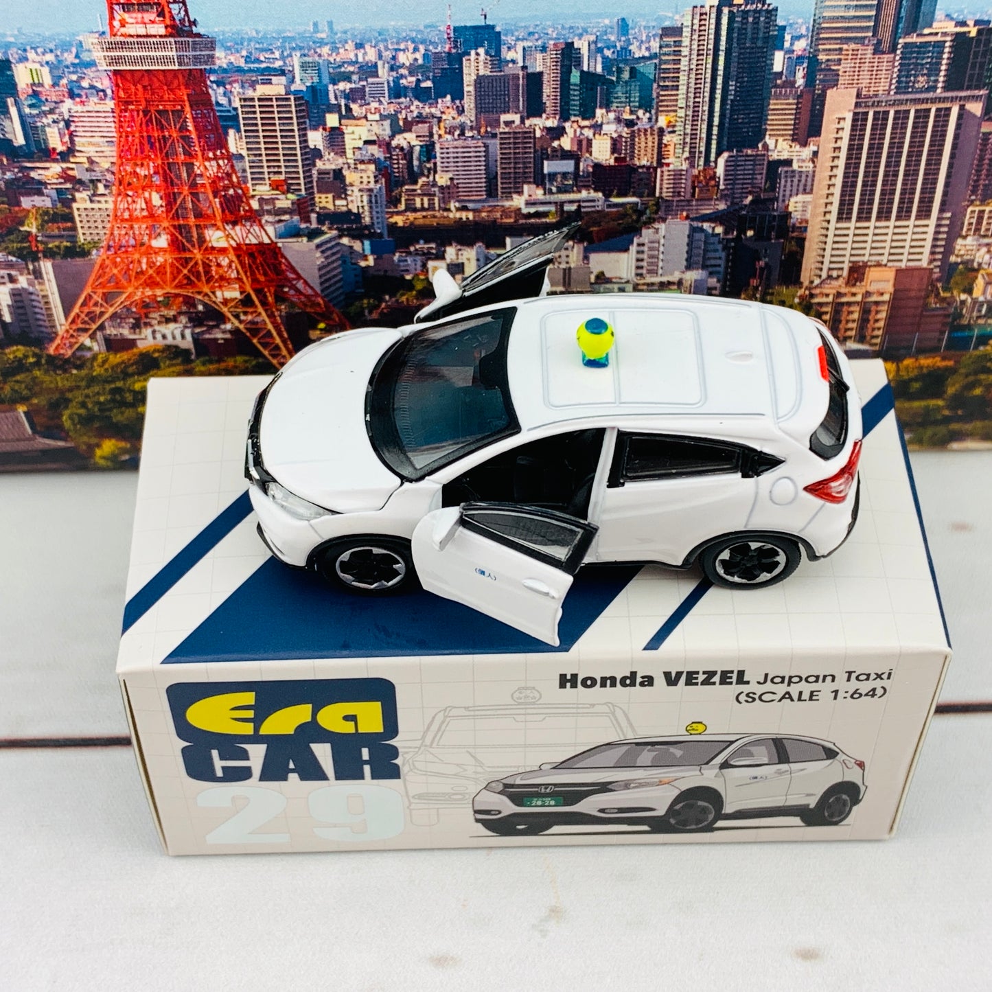 ERA CAR 29 1/64 Honda VEZEL Japan Taxi HA20VERN29