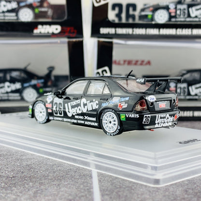 INNO64 1/64 TOYOTA ALTEZZA #36 "UENO CLINIC TOM'S"  Super Taikyu 2000 Final Round Class Winner IN64-RS200-UCST