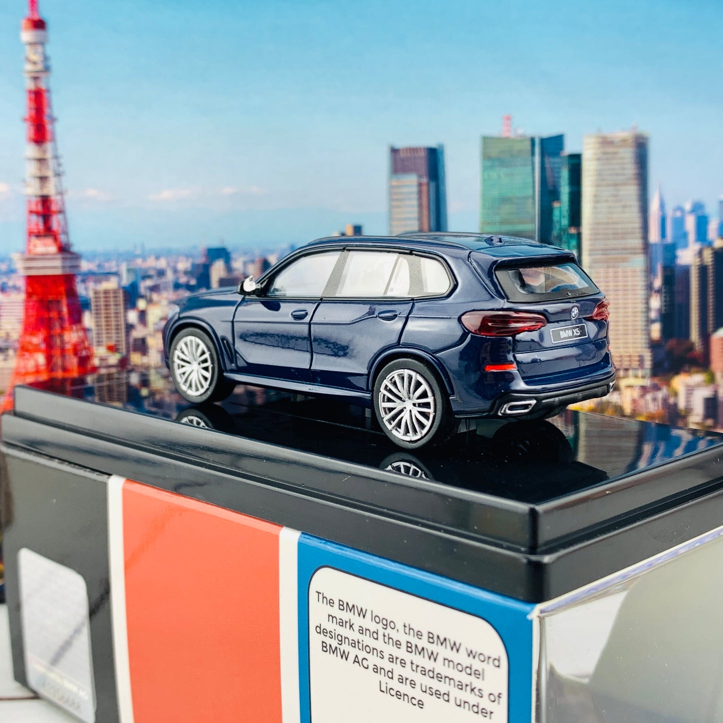 PARA64 1/64 BMW X5 (G05) Tanzanite Blue RHD PA-65182