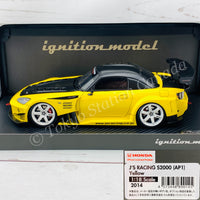 Ignition Model 1/18 J'S RACING S2000 (AP1) Yellow IG2014